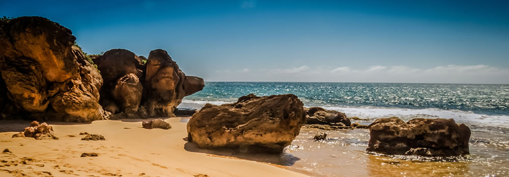 Coastal view of the Pacific Ocean